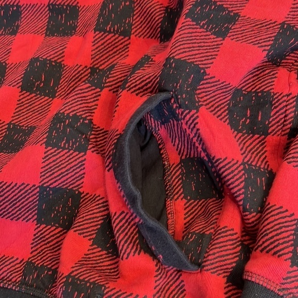 ⭐️ L.L. Bean Athletic Sweats, Quarter-Zip Pullover, Print Size XXL - Picture 4 of 7